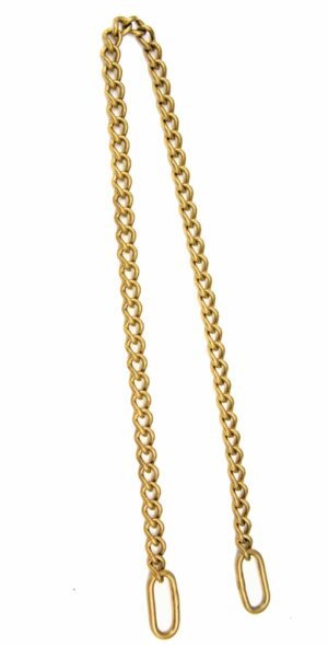 3.0 World's Finest Solid Brass Show Chain with Oval Ends