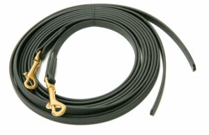 Beta 9' Split Draw Reins with Small Bolt Snap