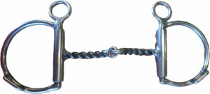 3/8" Twisted Wire Snaffle Kimberwick