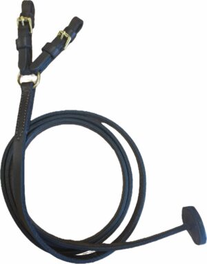 Leather Sport Horse Lead with Buckles