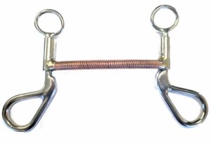 3/8" Copper Wrapped Mullen Mouth