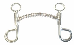 3/8" Oval Bar with Copper Spiral Wrap