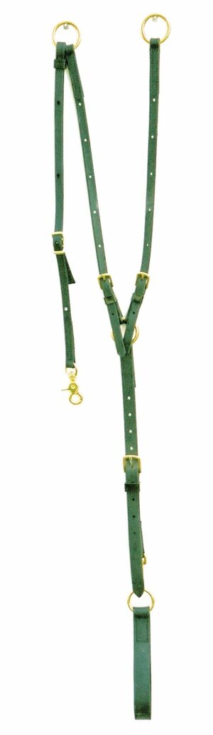 Adjustable Martingale With Girth Connector