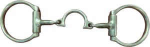 3/8" Bars with Broken 1-1/4" tall Segunda Port D-Ring Bit