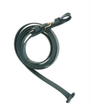 Professional Leather Show Lead in Black or Havana Brown