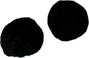 Fuzzy Pom Pom Ear Plugs