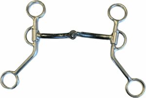 3/8" Smooth Snaffle Argentine Bit