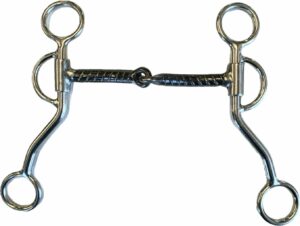 3/8" Rebar Snaffle Argentine Bit