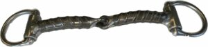 1/2" Rebar Snaffle Bradoon D-Ring Bit