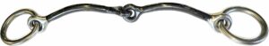 1/4" Smooth Snaffle for Show Halters Bradoon Loose Ring Bit