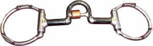 7/16" Smooth Bars - 1-7/8" Fixed Port with Copper Roller D-Ring Bit with Concealed Loops