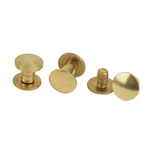 Brass Chicago Screws set of 5 -  in various sizes