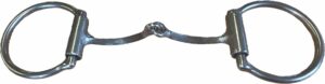 1/4" Fishback Snaffle D-Ring Bit