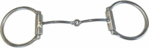 3/16" Smooth Snaffle D-Ring Bit