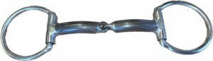 5/8" Smooth Snaffle D-Ring Bit