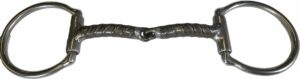 1/2" Rebar Snaffle D-Ring Bit