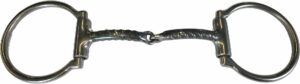 3/8" Rebar Snaffle D-Ring Bit