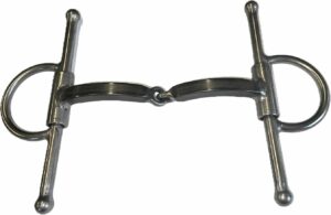 3/8" Square Bar Snaffle Full Cheek Bit
