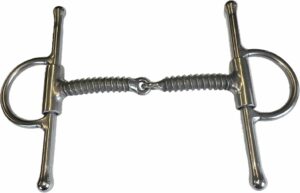 1/2" Woodscrew Snaffle Full Cheek Bit