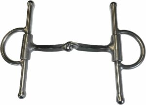 3/8" Fishback Snaffle Full Cheek Bit