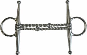 Double Twisted Wire Snaffle Full Cheek Bit