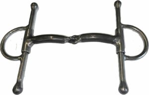 1/2" Smooth Snaffle Full Cheek Bit