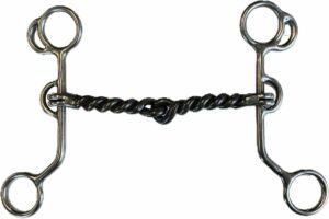 7/16" Sweet Iron Twisted Wire Low Action Gag Bit