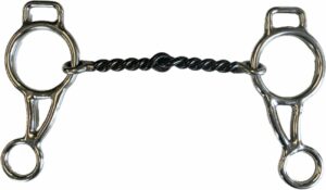 3/8" Sweet Iron 4" Mouthpiece Wonder  Gag Bit