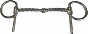 3/8" Woodscrew Snaffle Half Cheek Bit