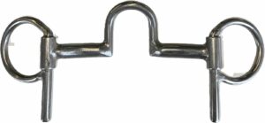 7/16" Bars with a 2" Fixed Port Half Cheek Bit