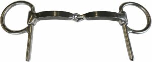 3/8" Square Bar Snaffle Half Cheek Bit