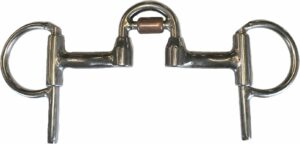 7/16" Bars - 2" Moveable Port with Copper Roller Half Cheek