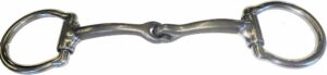 3/8" Tapered Snaffle D-Ring Bit 4-3/4" Mouthpiece