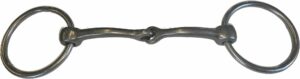 3/8" Tapered Bars Snaffle O-Ring Bit