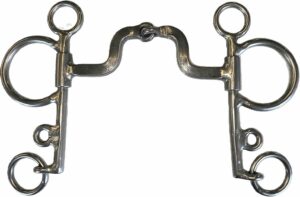 3/8" Square Bars - 1-1/2" Moveable Port Pelham Bit