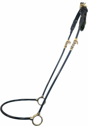 Custom Cable Halter with Simple Beaded Concho with color options