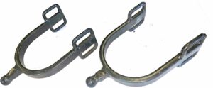 Sweet Iron Western Work Spurs - 1" Neck