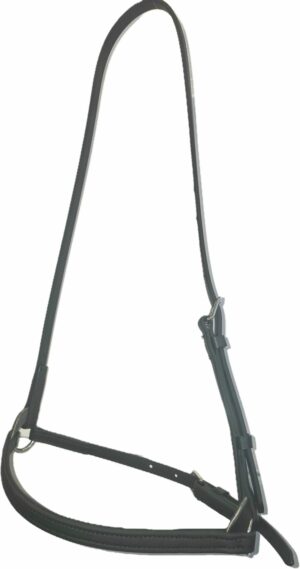 5/8" Beta Cavesson with Draw Tight Strap or Sewn on Strap Option