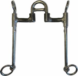 7/16" Smooth Bars - 2-1/4" Correctional Port Weymouth Bit