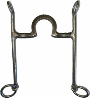 1/2" Bars with a 2" Square bar C-Port Weymouth Bit