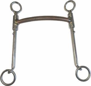 3/8" Copper Wrapped Weymouth Bit