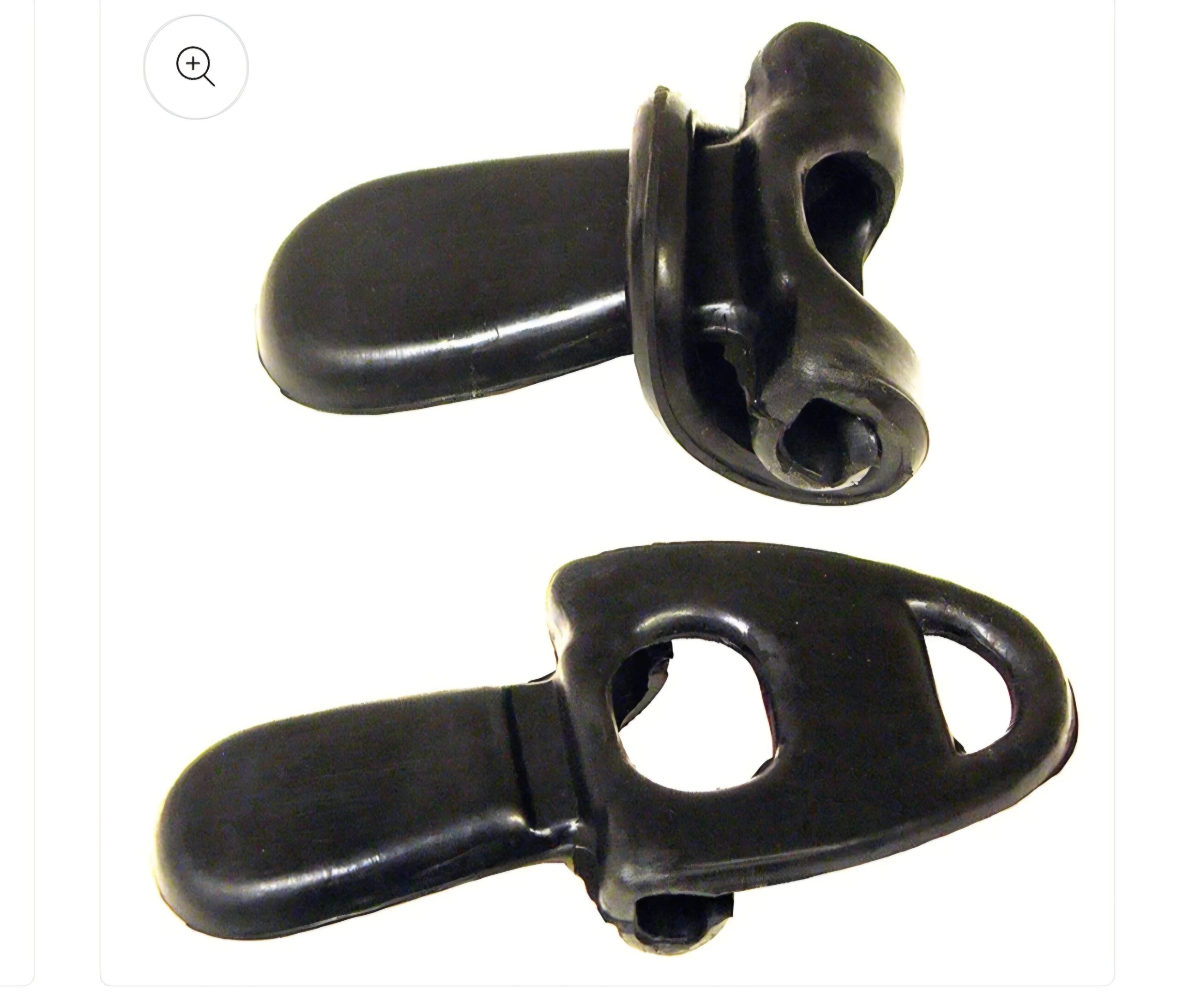 Black Rubber Juba Tongue Port