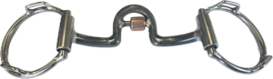 7/16" Bars - 1-7/8" Port with Copper Roller and Concealed Loops D-Ring Bit