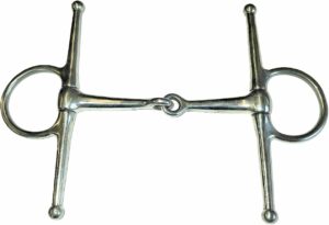 3/8" Tapered Bars Snaffle Full Cheek Bit
