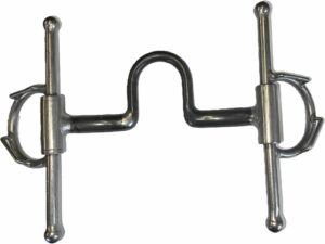 7/16" Smooth Bars with a 2" Fixed Port Full Cheek Bit