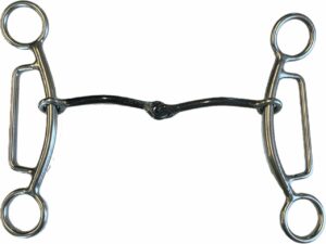 1/4" Sweet Iron Snaffle Gag Bit