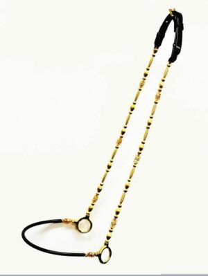 Custom Cable Fully Beaded cheeks and sides of Nose Show Halter