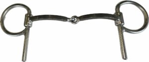1/4" Square Bar Snaffle Half Cheek Bit