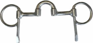 3/8" Bars with a 1-3/8" Moveable Port Half Cheek Bit