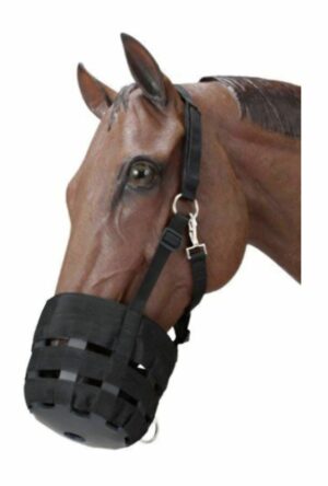 Heavy Duty Grazing Muzzle Horse Size